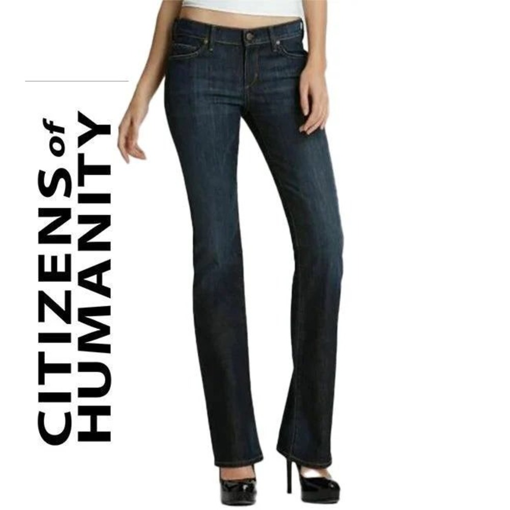 Citizens of Humanity Kelly Low Rise Bootcut‎ Jeans Dark Wash Size 27